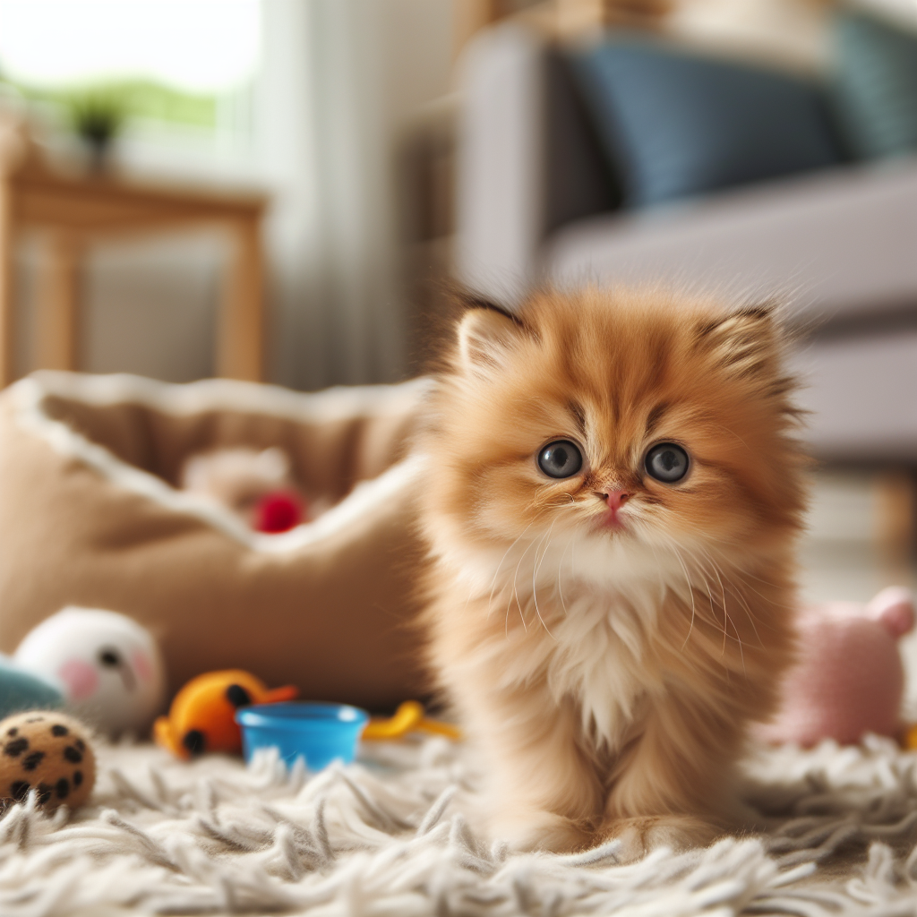 Can Persian kittens be left alone?