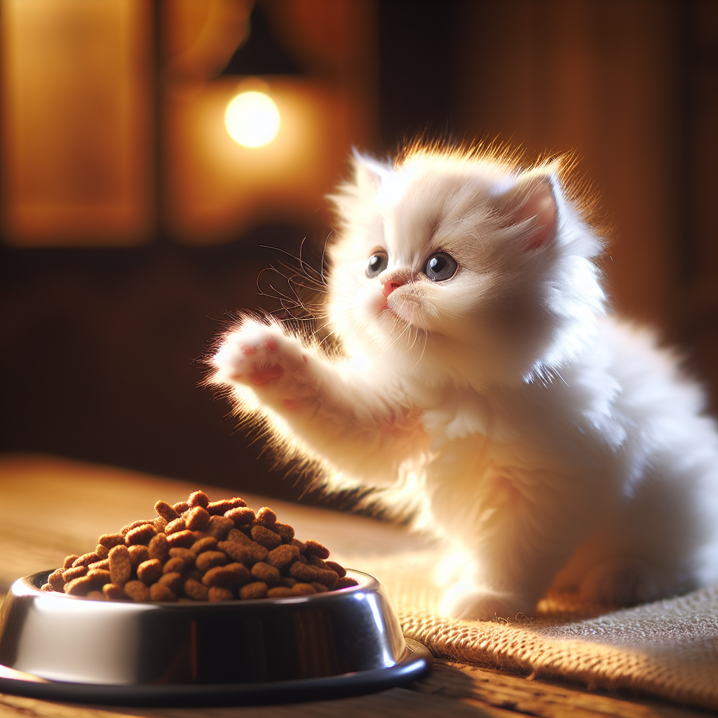 What do you feed a Persian kitten?