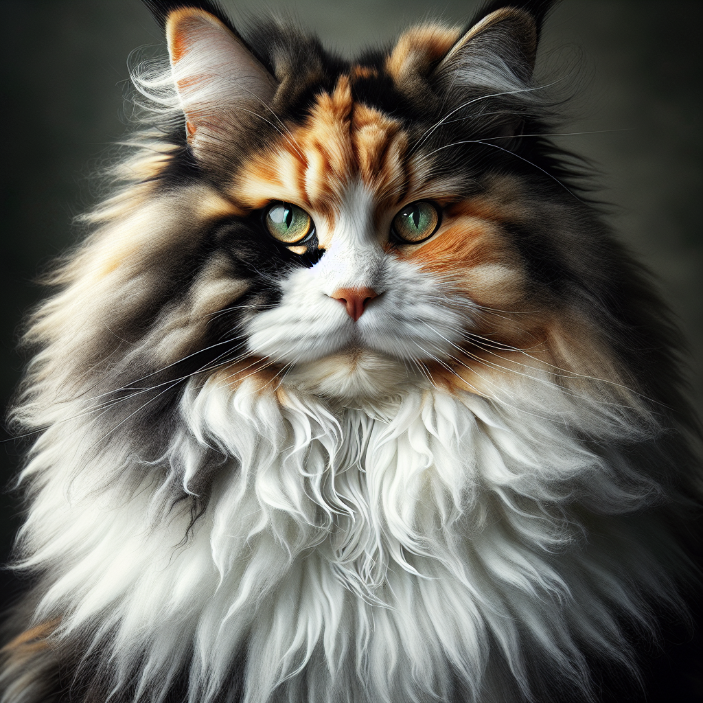 Calico maine coon