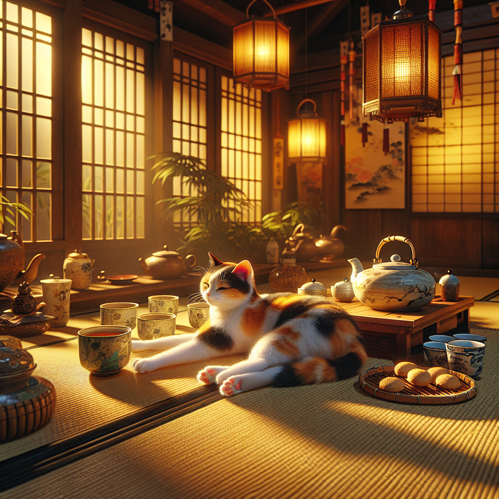 calico cat tea house