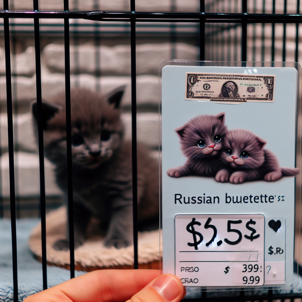 how much are russian blue kittens