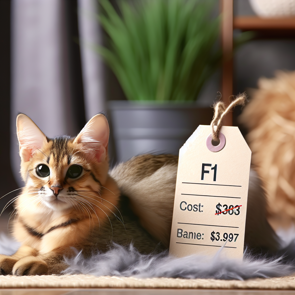 f1 savannah cat price