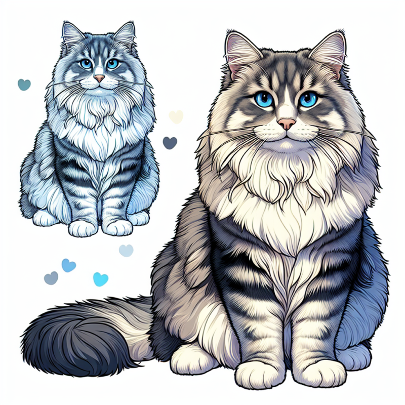 siberian cat size